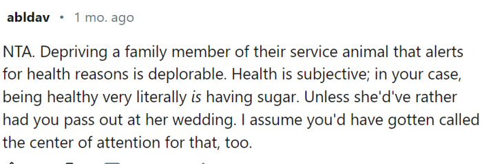 Depriving people of their service animals is deplorable.