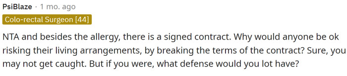 It seems like everyone is in agreement that OP is NTA and that they could all get into trouble for this.