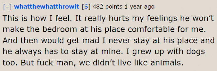 This guy is just over the top.