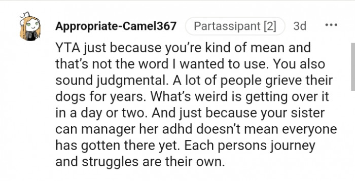 Each person's journey and struggles are their own