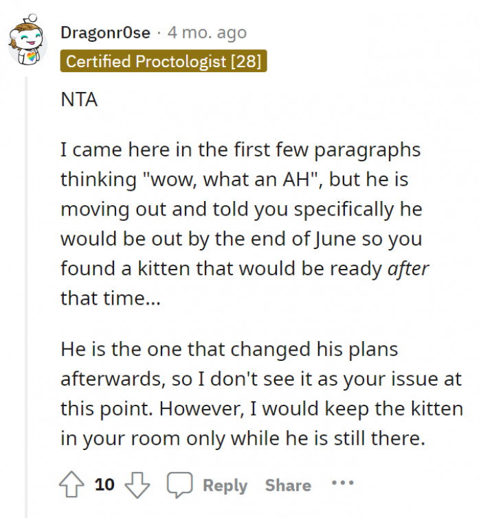 For safety purposes!