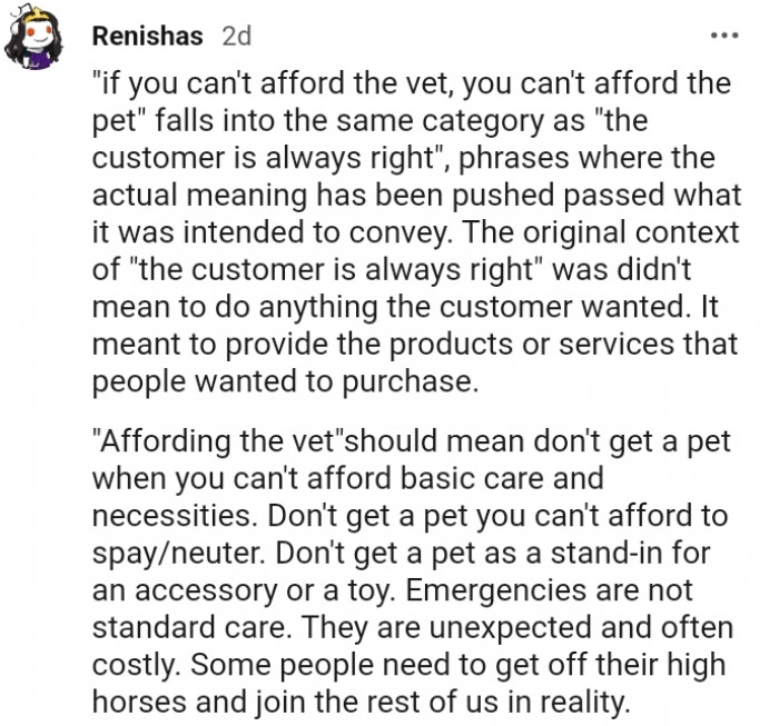 18. The customer is always right