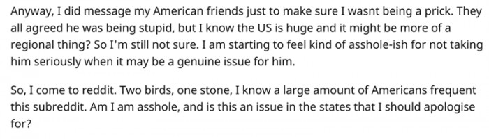 They All Agreed He Was Being Stupid