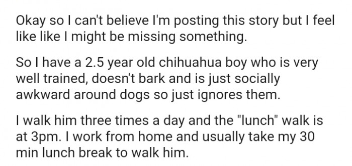 But let's get into the story proper