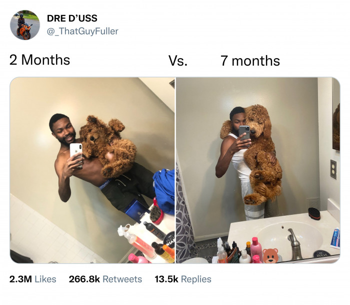 7. These are the progress pictures we want to see more of.