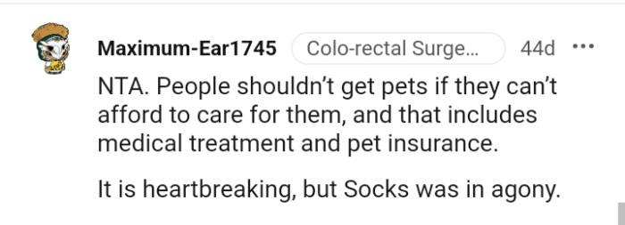 Here are what Redditors have to say regarding the OP's actions