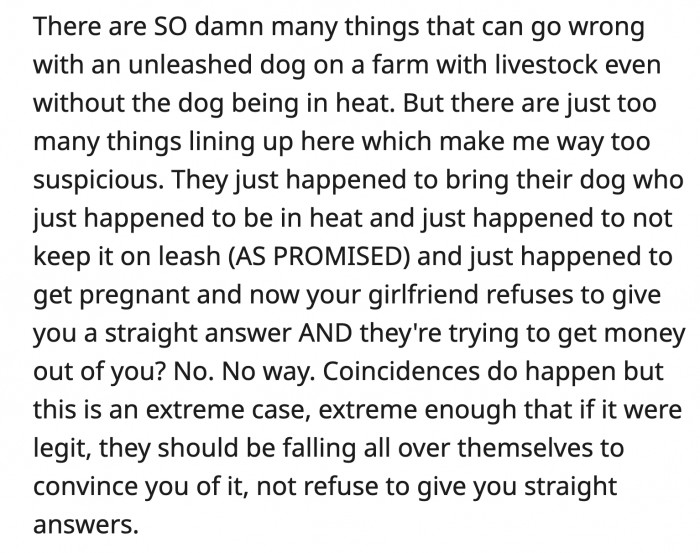 You don't have a reason to hide if you're telling the truth, right?
