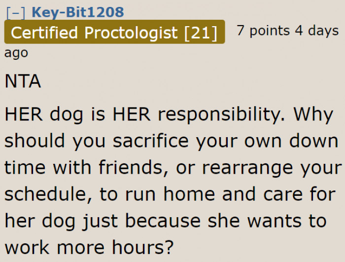 The OP's priority is her social life. And that's completely okay.