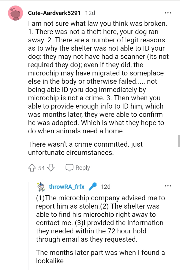 There Wasn't a Crime Committed