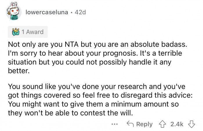 OP handled the situation how it should be.