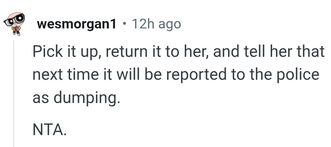 Let's head into the comments section and find out what other Redditors have to say about the story