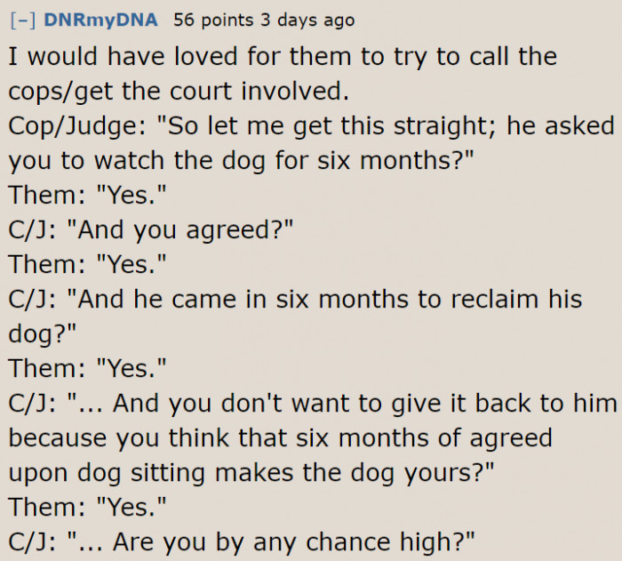 They'll Never Win the Case.