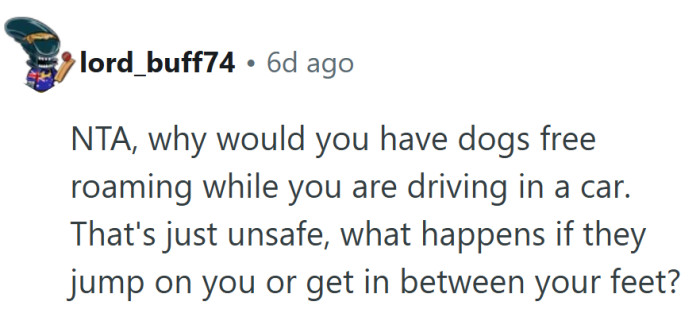A good reminder that one moment of chaos can turn a car ride into a crisis.
