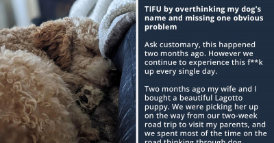 Online Community Is Cracking Up Over A Dog Owner Who Made A Big Mistake By Giving A Name That Sounds Like 'Google'