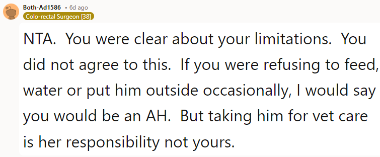 NTA. You Were Clear About Your Limitations.