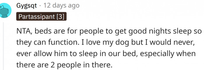 Beds are for people to get good nights sleep so they can function.