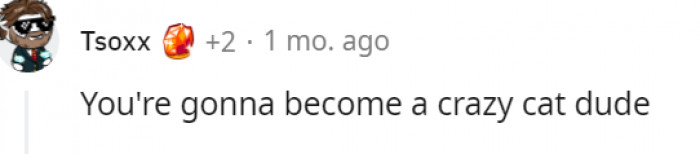 20. A crazy cat dude