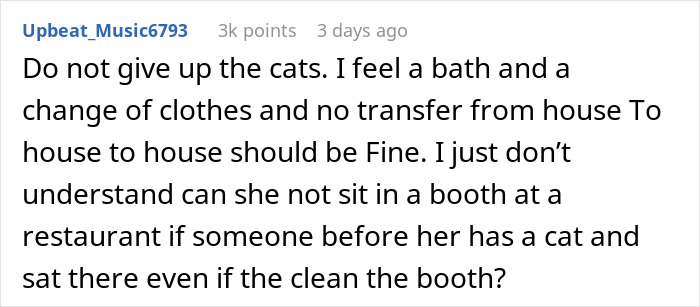 Sitting in a booth