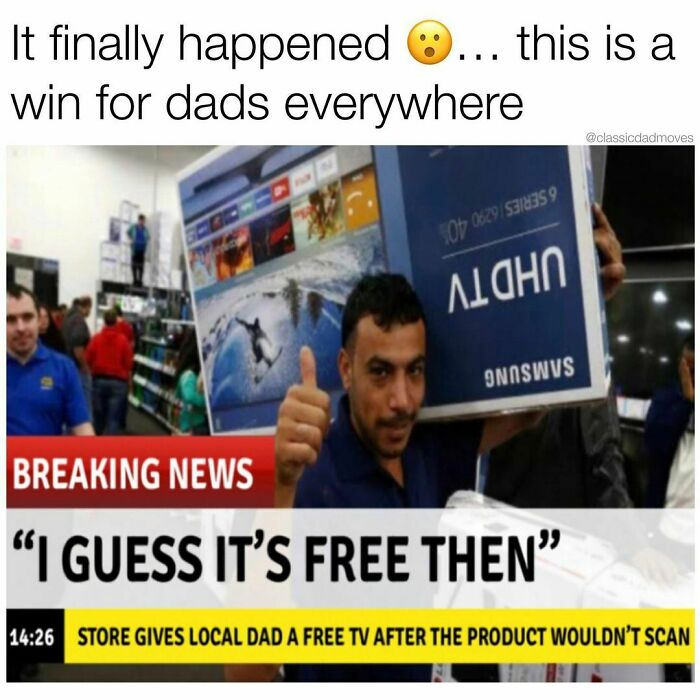 19. A win for dads