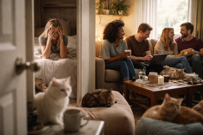 After months of complaints, the roommate says she’s losing four to five hours of sleep.