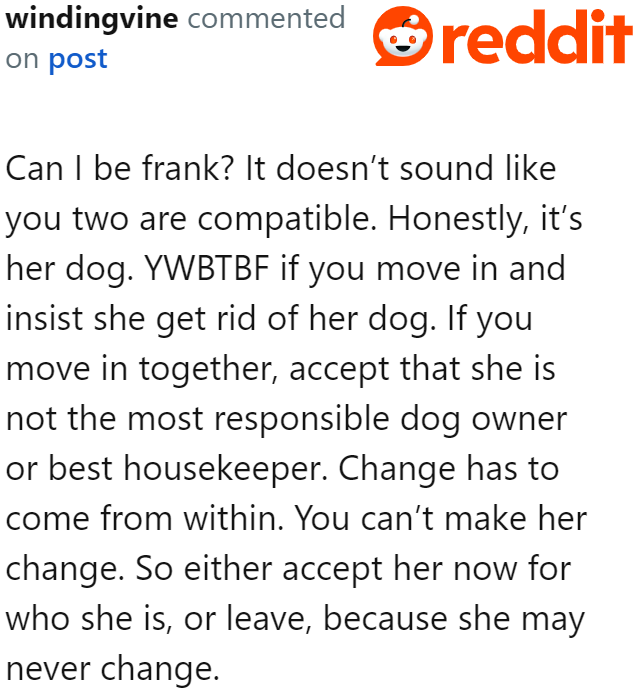 Redditors Had to Break It to the OP That He and His Girlfriend Aren't Compatible.