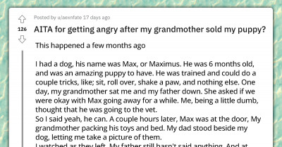 Grandmother Sells Her Grandkid’s Puppy Without Telling Them