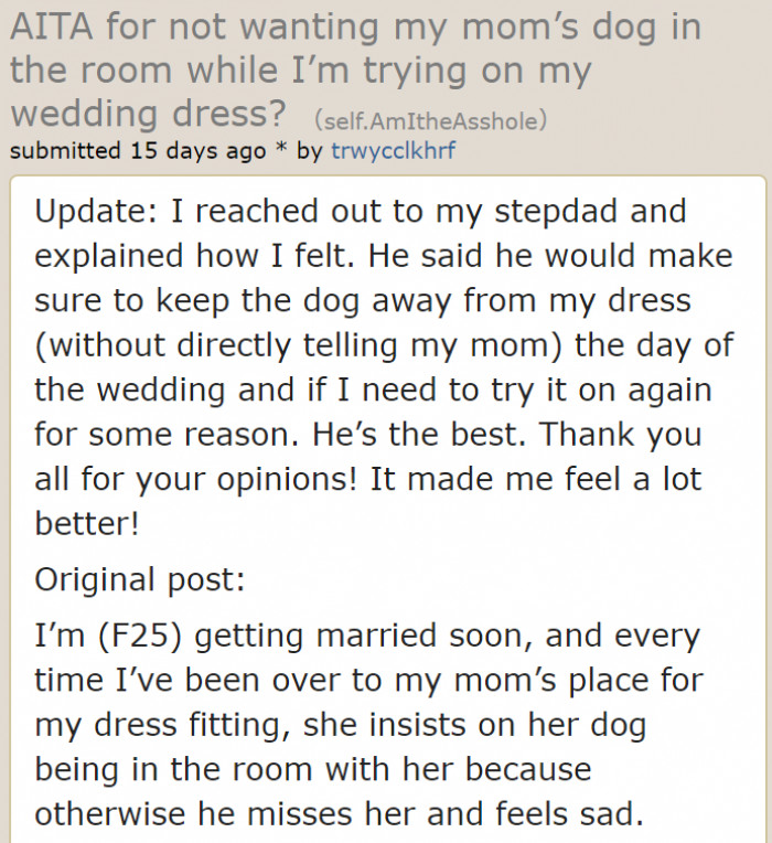 Looks like she has an entitled mom.