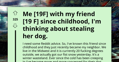 Girl Seeks Advice On Dealing With Neglectful Neighbors And Their Pet