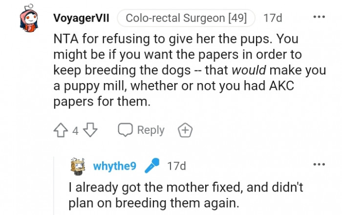 That would just make you a puppy mill