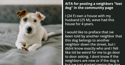 Redditor Posts About Neighbor’s Dog Roaming The Streets On Their Community Network, Sparks An Online Dispute