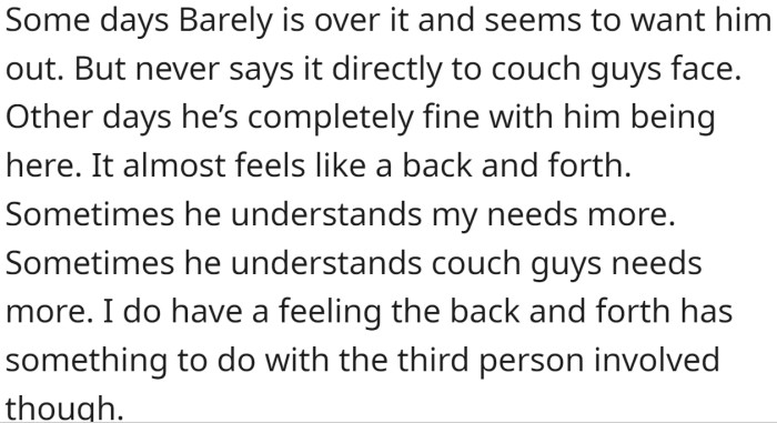 It is a complicated relationship