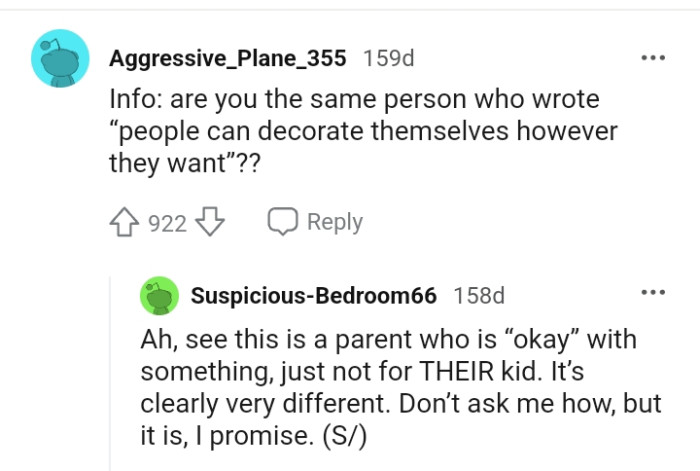 This Redditor requires some answers