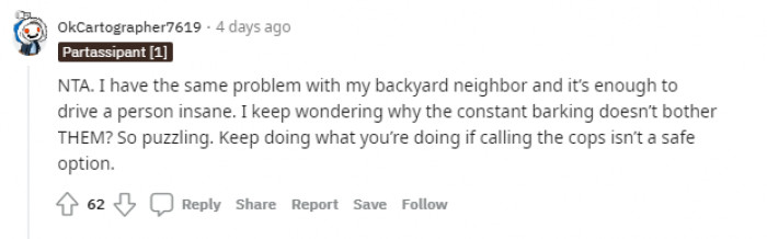 "It's enough to drive a person insane."