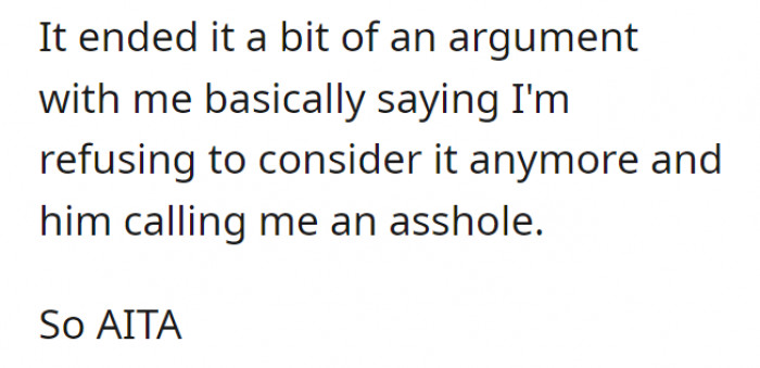And surprise, she was the one who was called an asshole. Do you think she's the one at fault here?