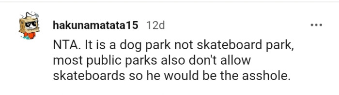 Most public parks do not accept skate boards