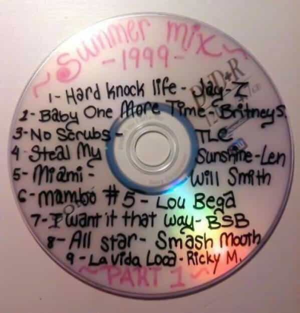 3. “Burning The Sickest CDs In The Neighborhood”