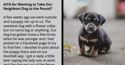 Redditor Seeks To Know If He's Wrong For Wanting To Take Neighbor's Neglected Dog To The Pound