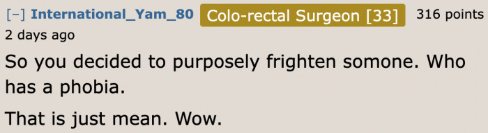 Some people can be this mean.