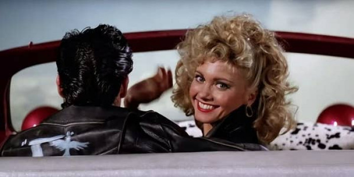 3. The ending of Grease with the flying automobile.