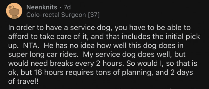 The whole ordeal requires tons and tons of planning.