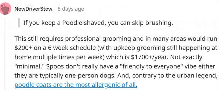 And every dog requires care