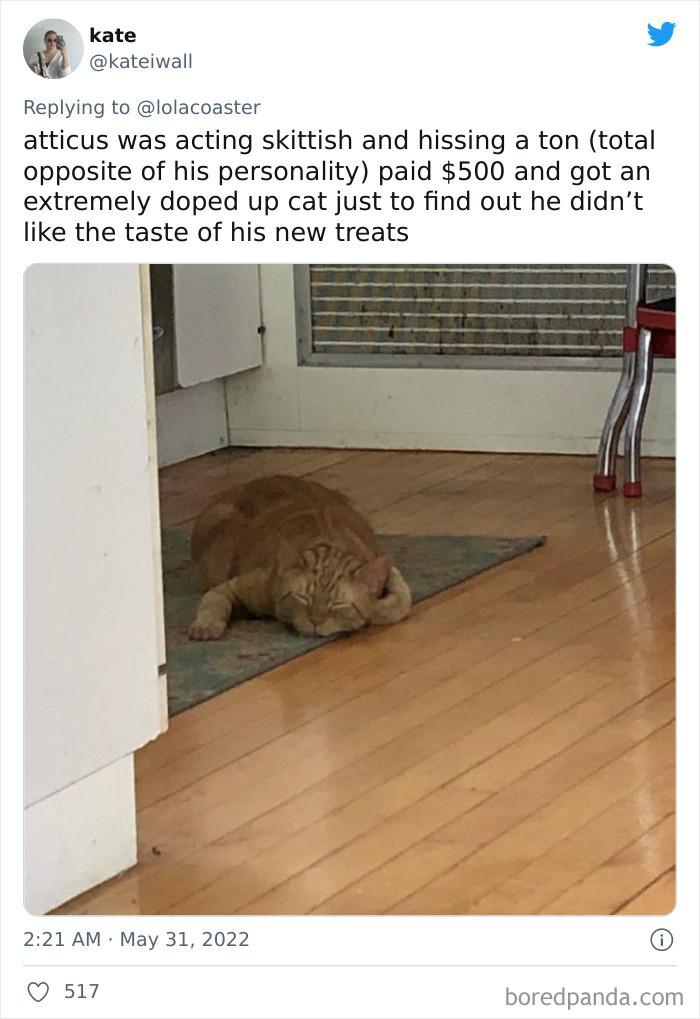 35. He just wanted to have a new one