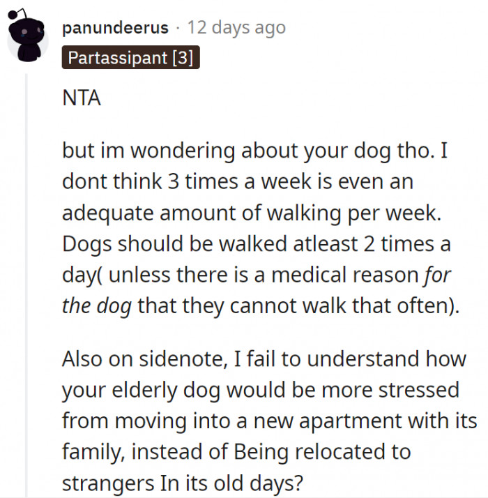 7. This person understands OP's reasons but still has some questions.