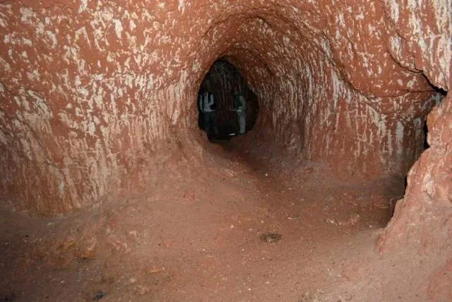 1. A Tunnel Dug By The Giant Ground Sloth In Brazil (10,000 Years Ago)