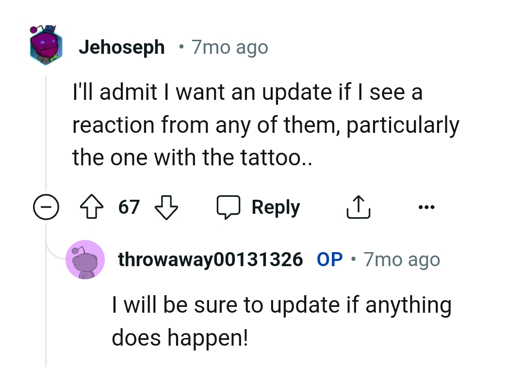 This Redditor wants an update
