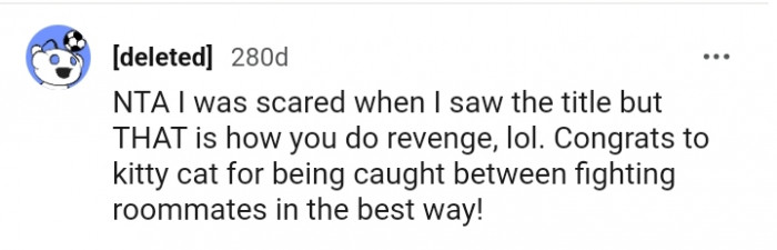That is how you do revenge the best way