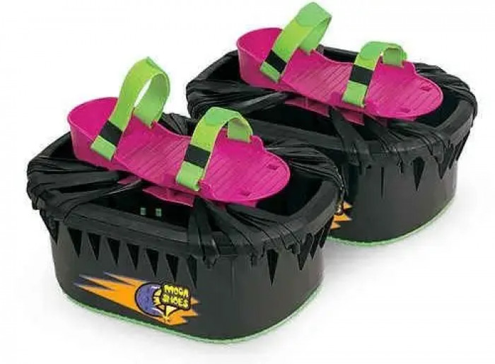 43. Moon Shoes had little trampolines so you could jump super high