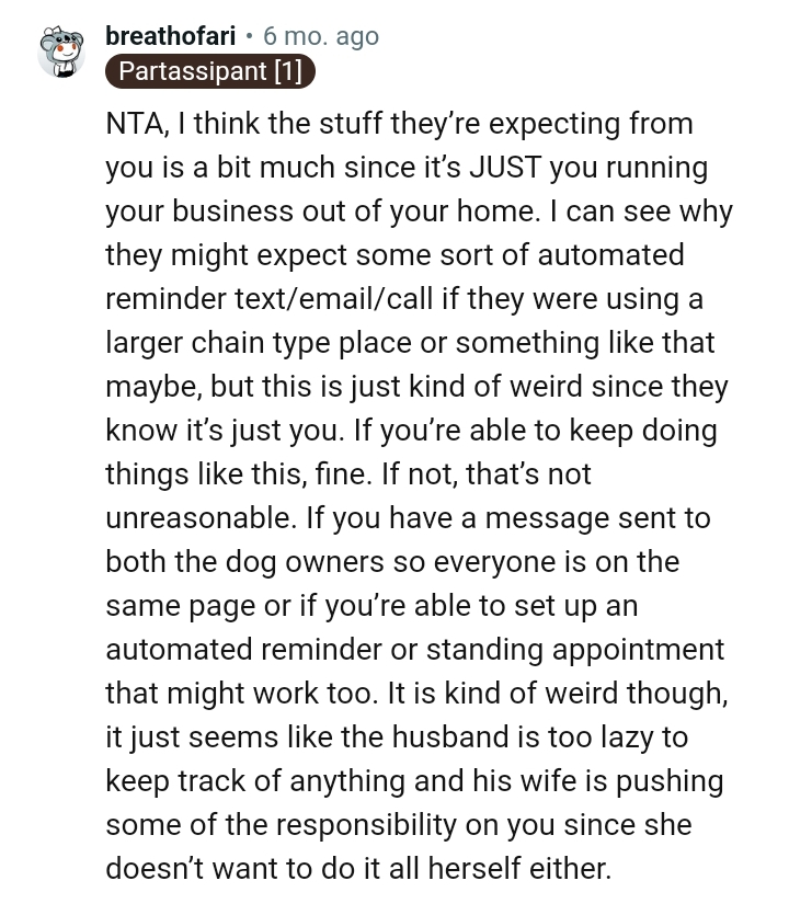 It is kind of weird though