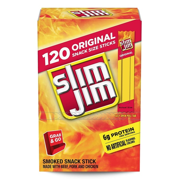 A user's ultimate weapon: Slim Jims.