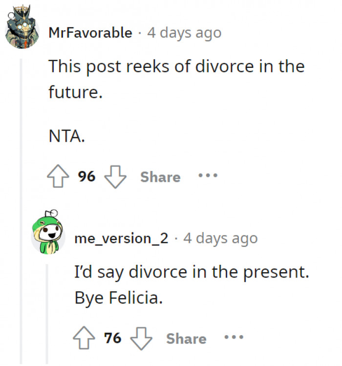 Time to split. Not later, now.